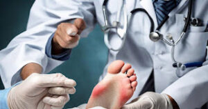 Foot ulcer of Diabetic patient
