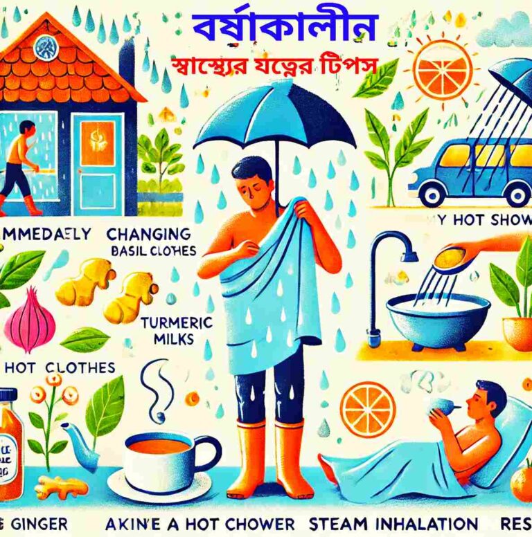 বর্ষার সর্দি-কাশি (cold and cough) থেকে বাঁচার সহজ ঘরোয়া উপায়
