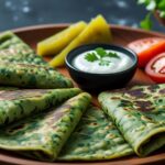spinach paratha